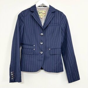 Fillmore Studios California Pinstripe Wool Blazer Jacket